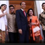 Jokowi serta 3 Keluarganya